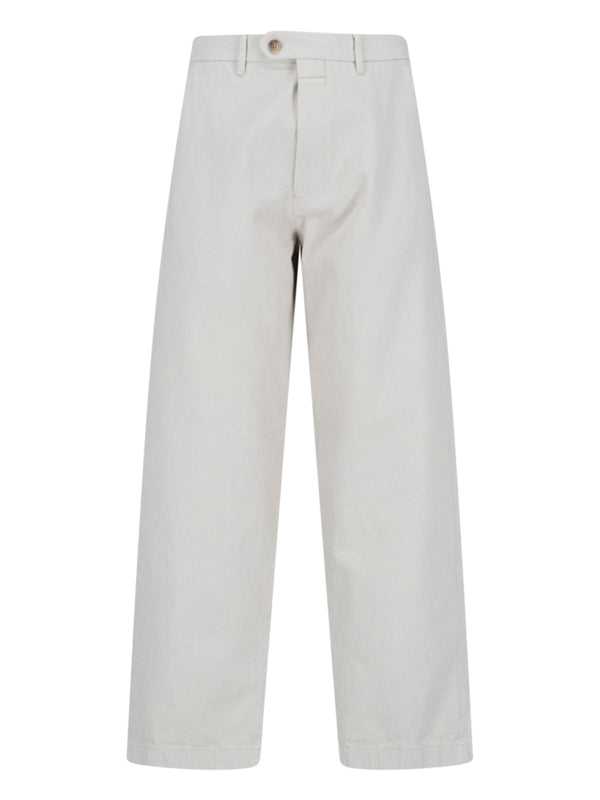 Closed 100% Cotton trousers in gray