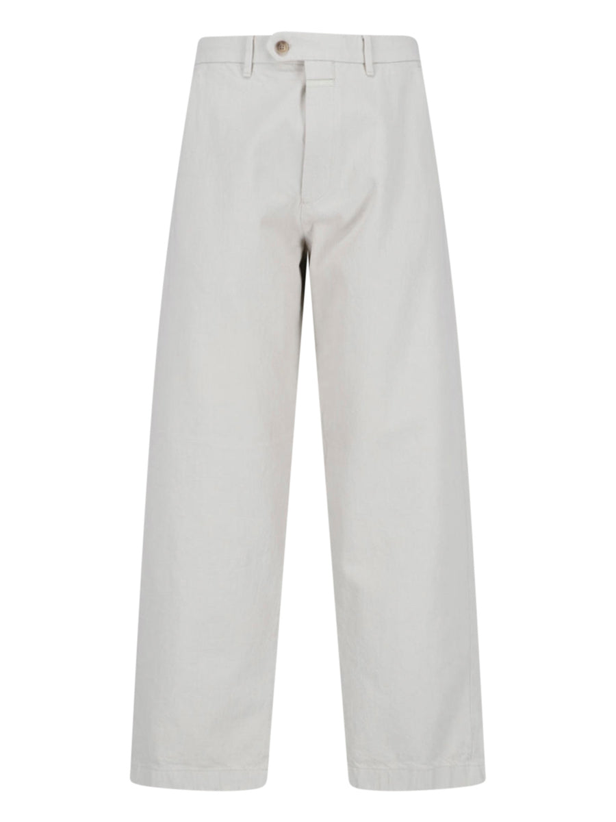 Closed 100% Cotton trousers in gray
