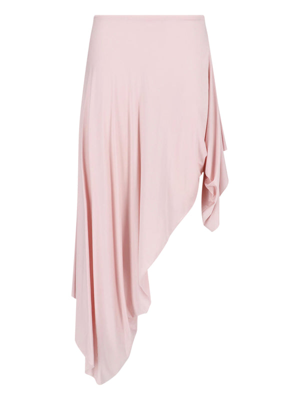 Maison Margiela 90% Cupro skirt in pink