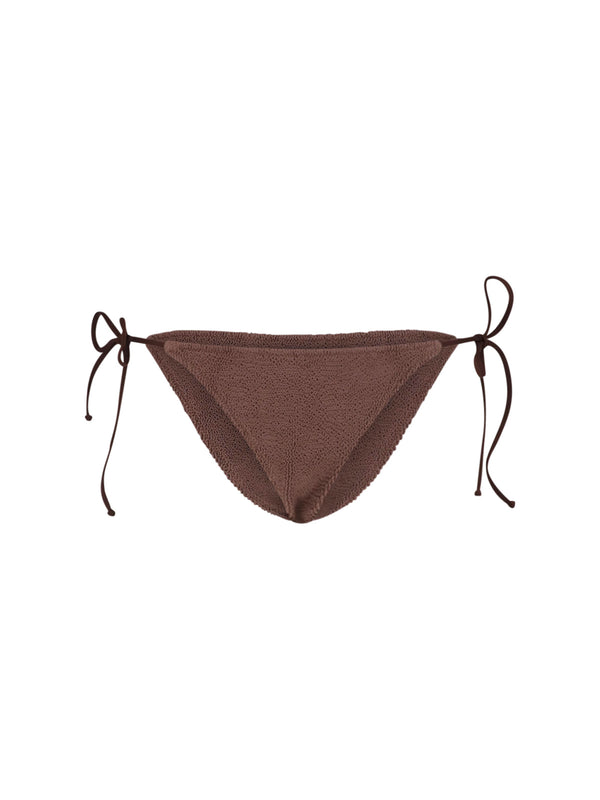 Mc2 Saint Barth 90% Polyamide bikini bottom in brown