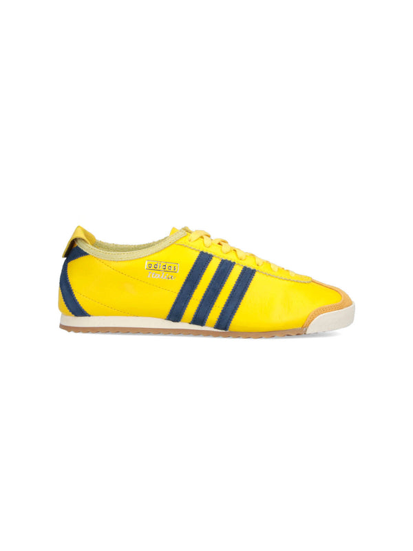 Adidas 100% Leather sneaker in yellow