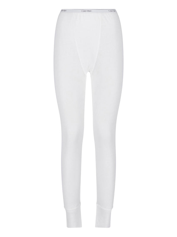 Calvin Klein 67% Cotton trousers in white