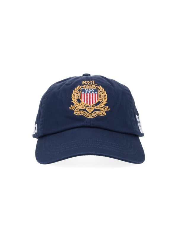 Polo Ralph Lauren 710 100% Cotton baseball cap in navy