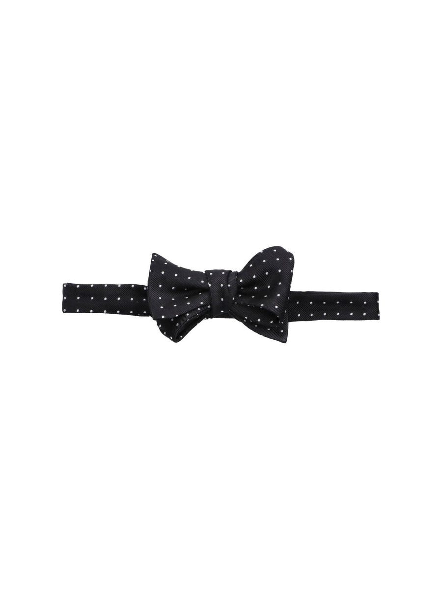 Polo Ralph Lauren 100% Silk bow tie in black