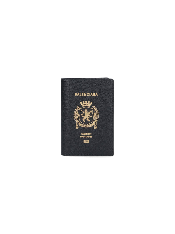 Balenciaga 70% Calf Leather wallet in black