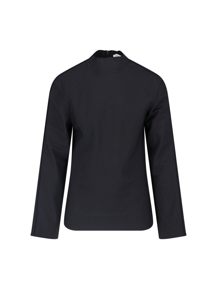 Entire Studios 70% Wool t-shirt in black