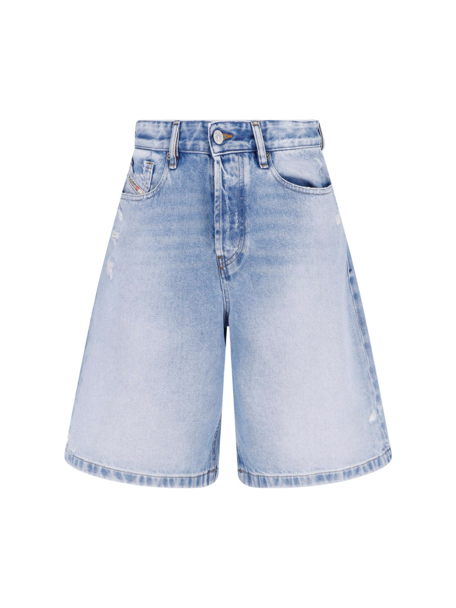Diesel Denim denim shorts in blue