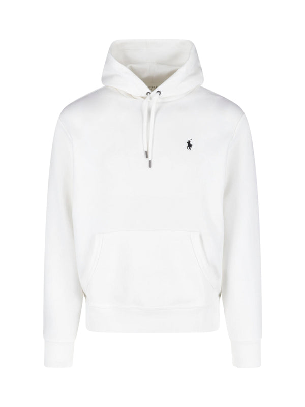 Polo Ralph Lauren 66% Cotton hoodie in white