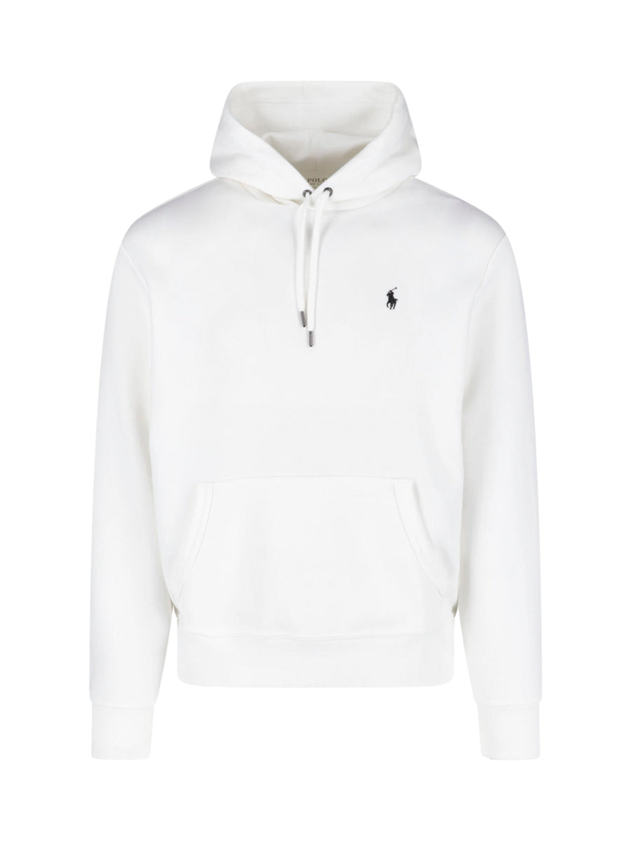 Polo Ralph Lauren 66% Cotton hoodie in white