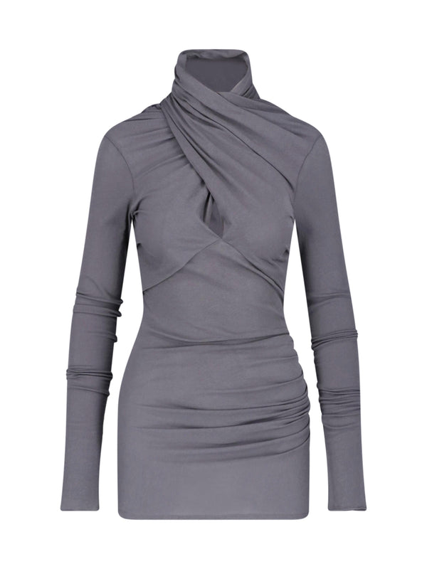 Entire Studios 94% Cotton tunic in gray