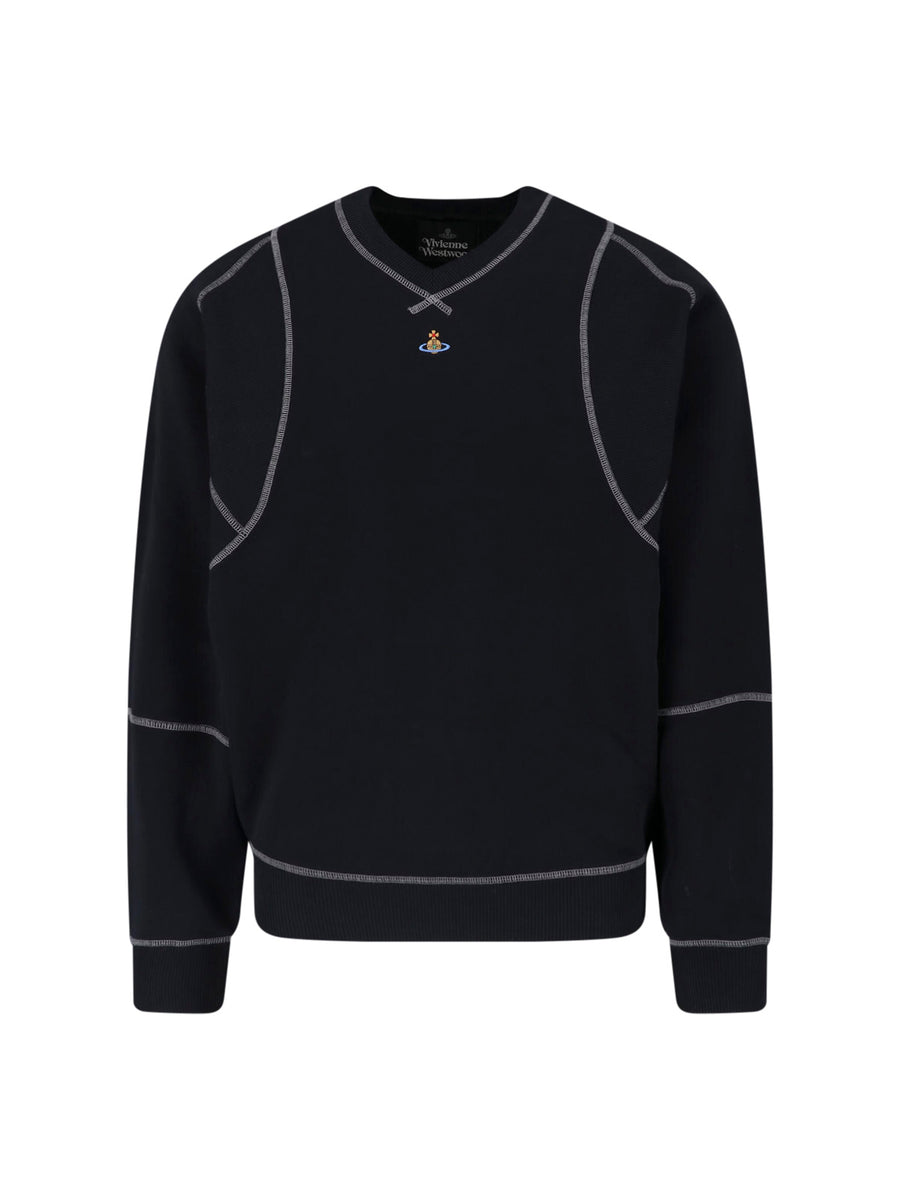 Vivienne Westwood 100% Cotton sweater in black