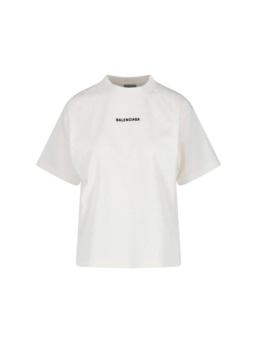 Balenciaga Ttvj 100% Cotton t-shirt in white