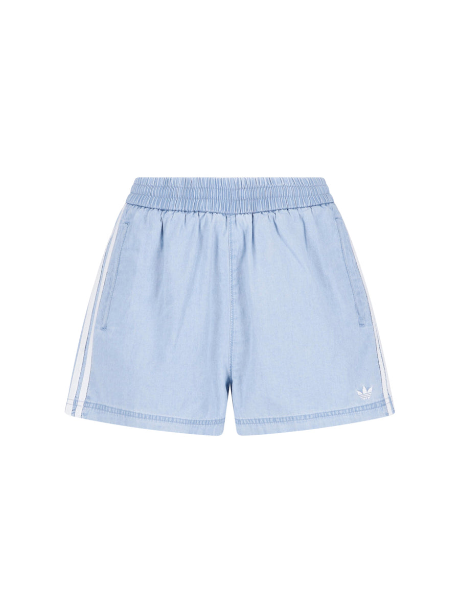 Adidas 100% Cotton shorts in blue