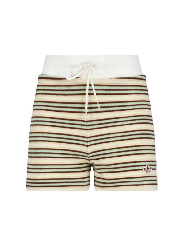 Adidas 100% Cotton bermuda shorts in multicolor