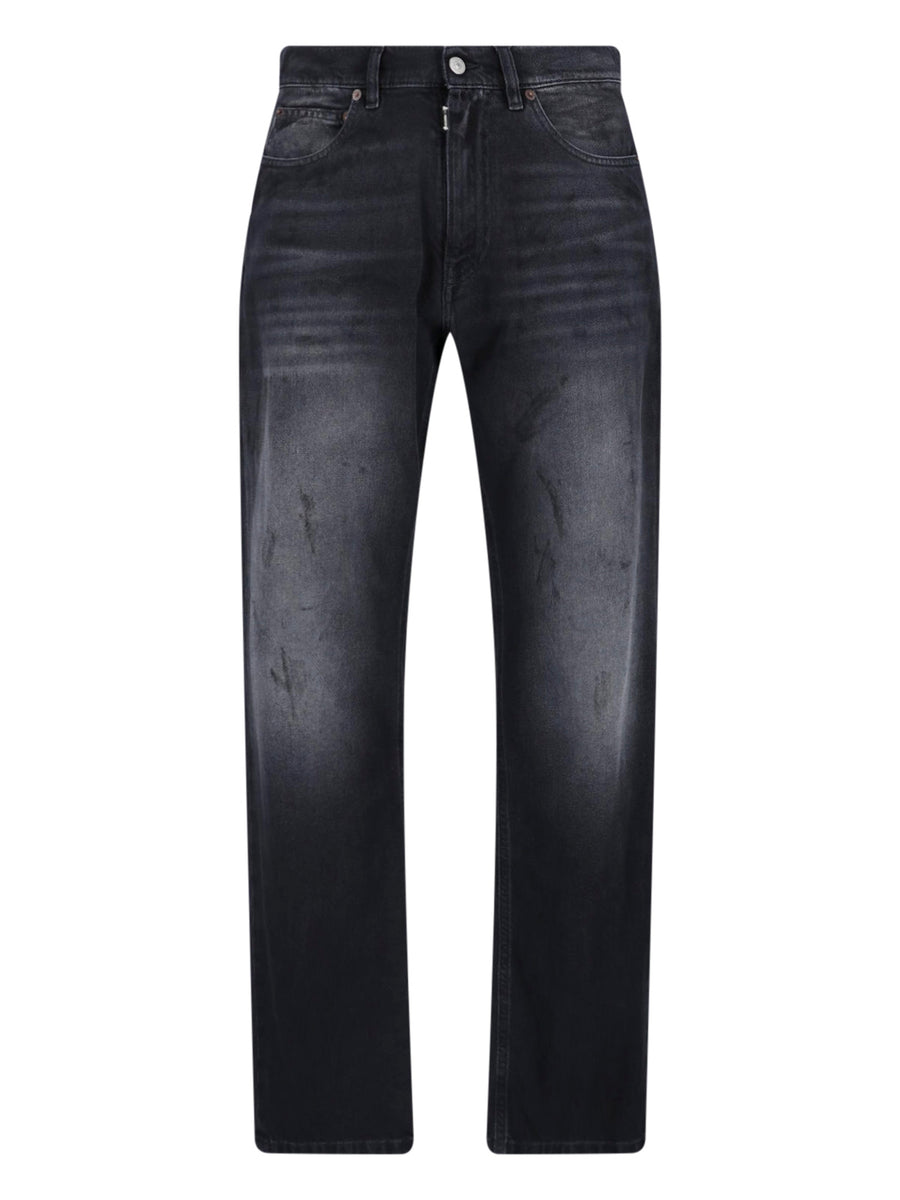 MM6 Maison Margiela 100% Cotton jeans in black