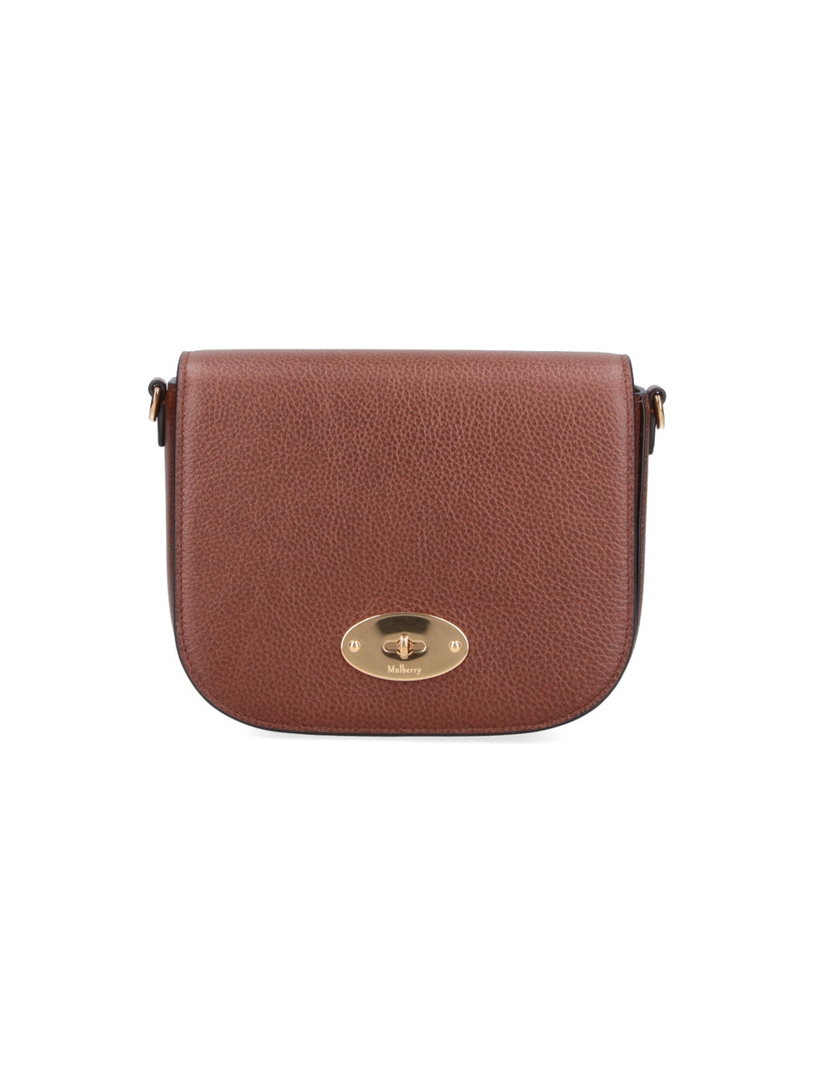 Mulberry 100% bovine leather shoulder bag in brown