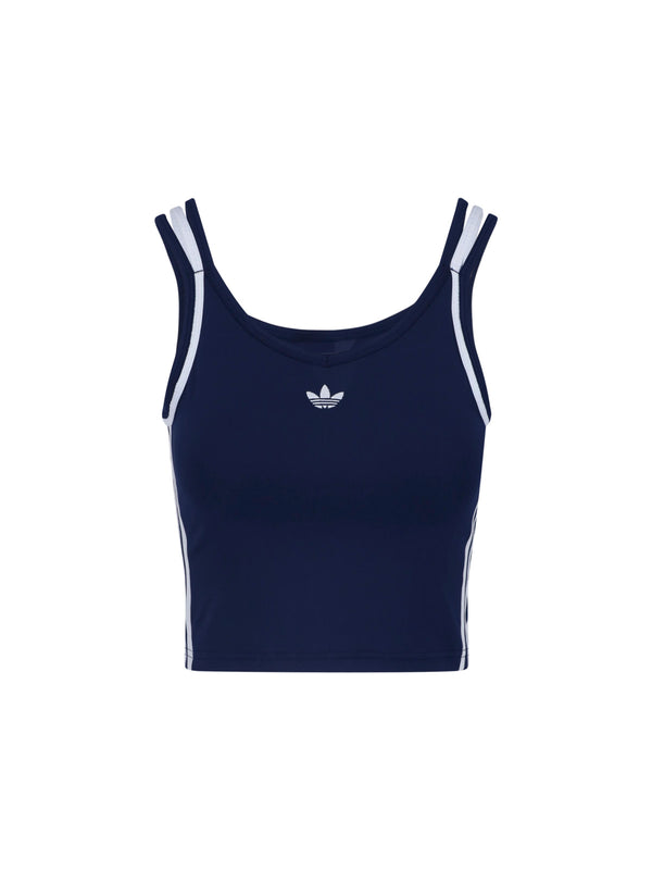 Adidas 88% Recycled Polyester tank top in navy
