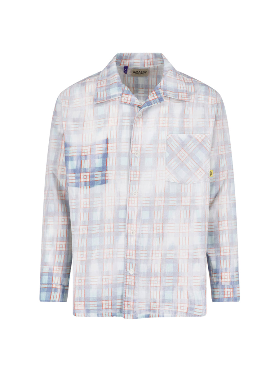 Gallery Dept 100% Cotton shirt in blue