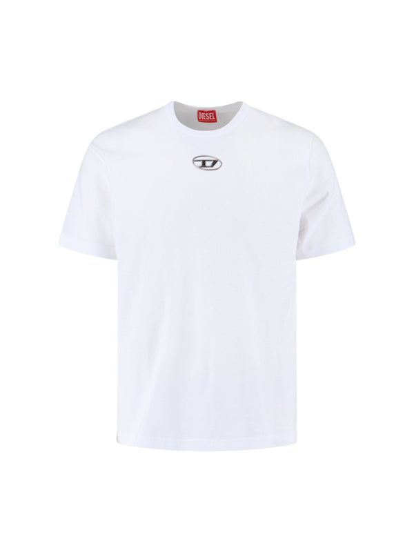 Diesel 100% Cotton t-shirt in white