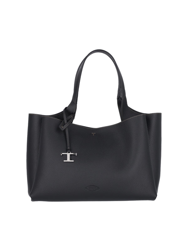 Tod's 100% Calf Leather shoulder bag in black