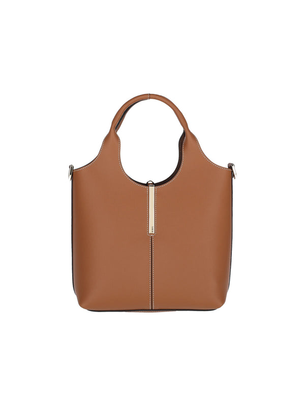 Tod's 100% Calf Leather shoulder bag in brown