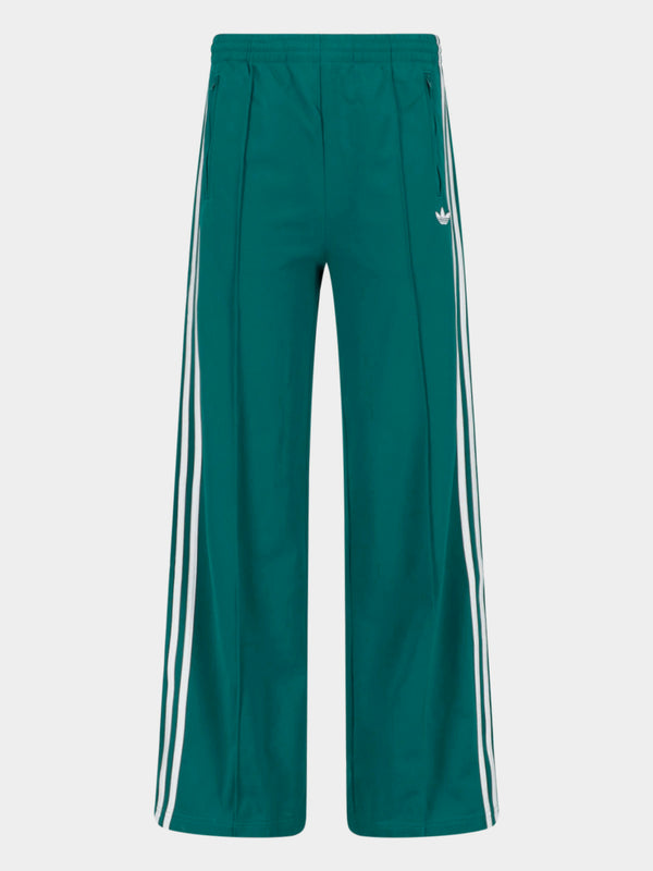 Adidas 100% polyester trousers in teal