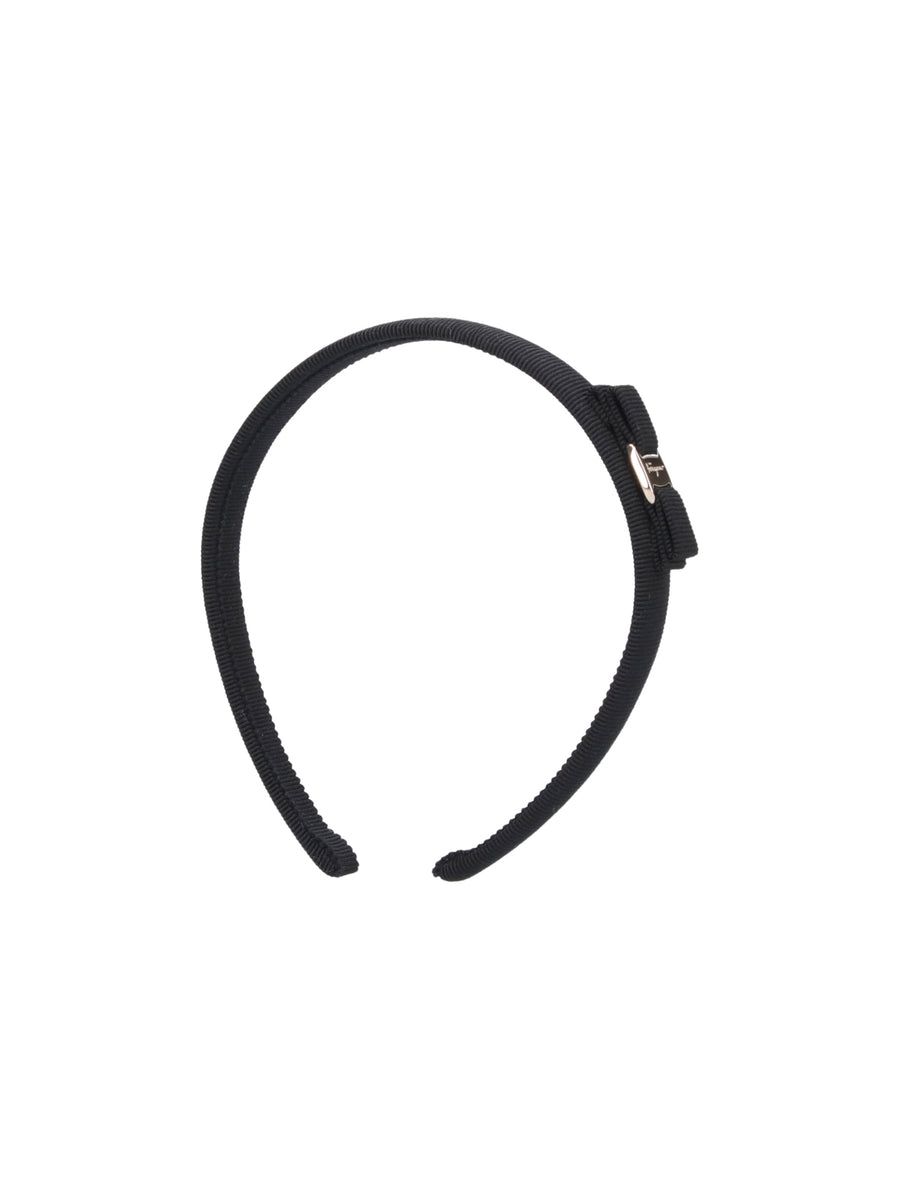 Ferragamo 40% Cotton headband in black