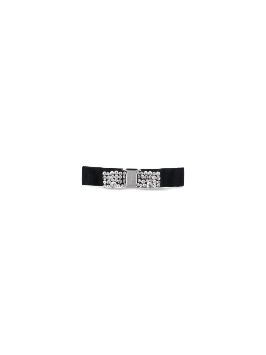 Ferragamo 35% Cotton belt in black
