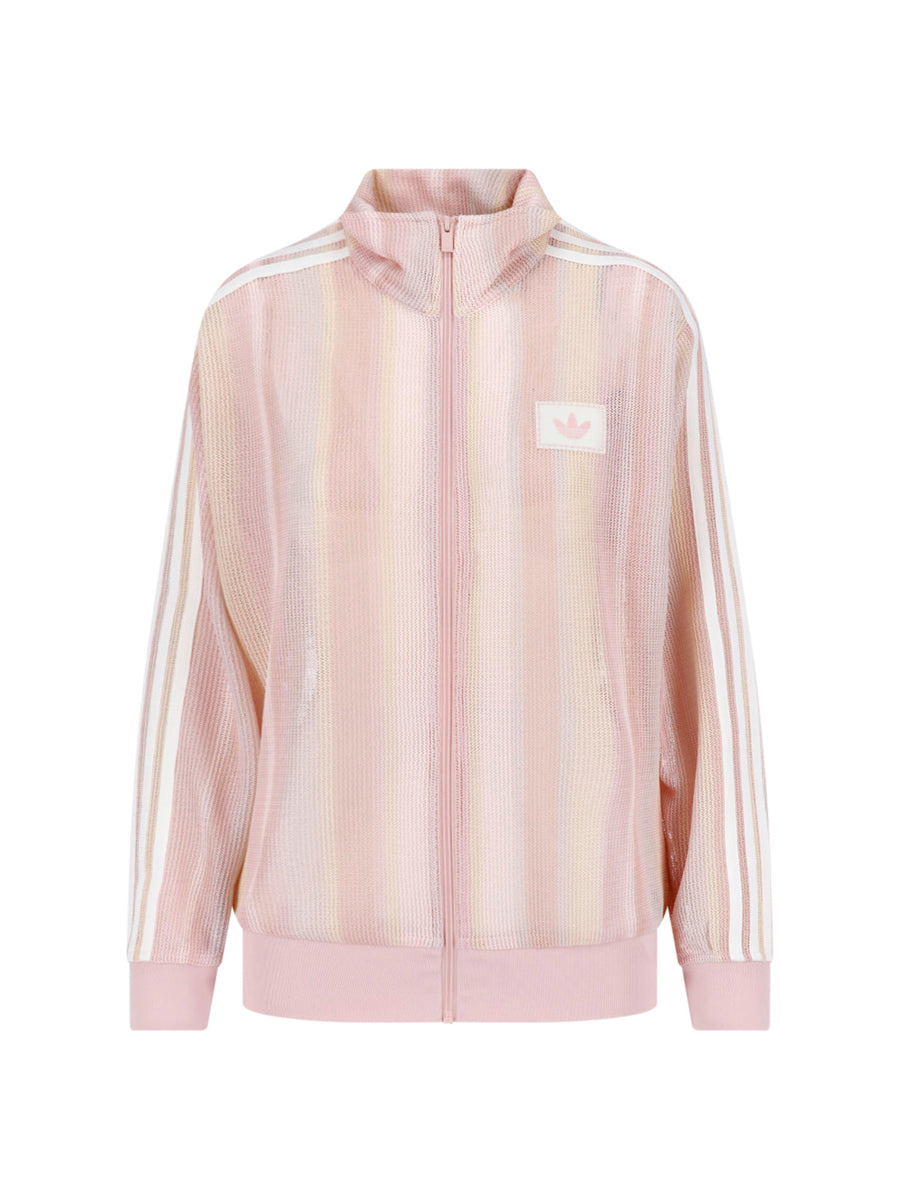 Adidas 95% Recycled Polyester sweatshirt in pink