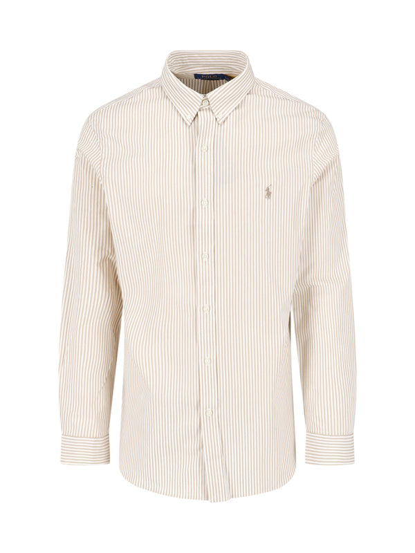 Polo Ralph Lauren 91% Cotton shirt in cream