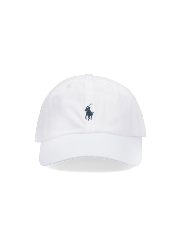 Polo Ralph Lauren 211 100% Cotton baseball cap in white