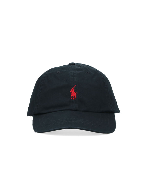 Polo Ralph Lauren 211 100% Cotton baseball cap in black