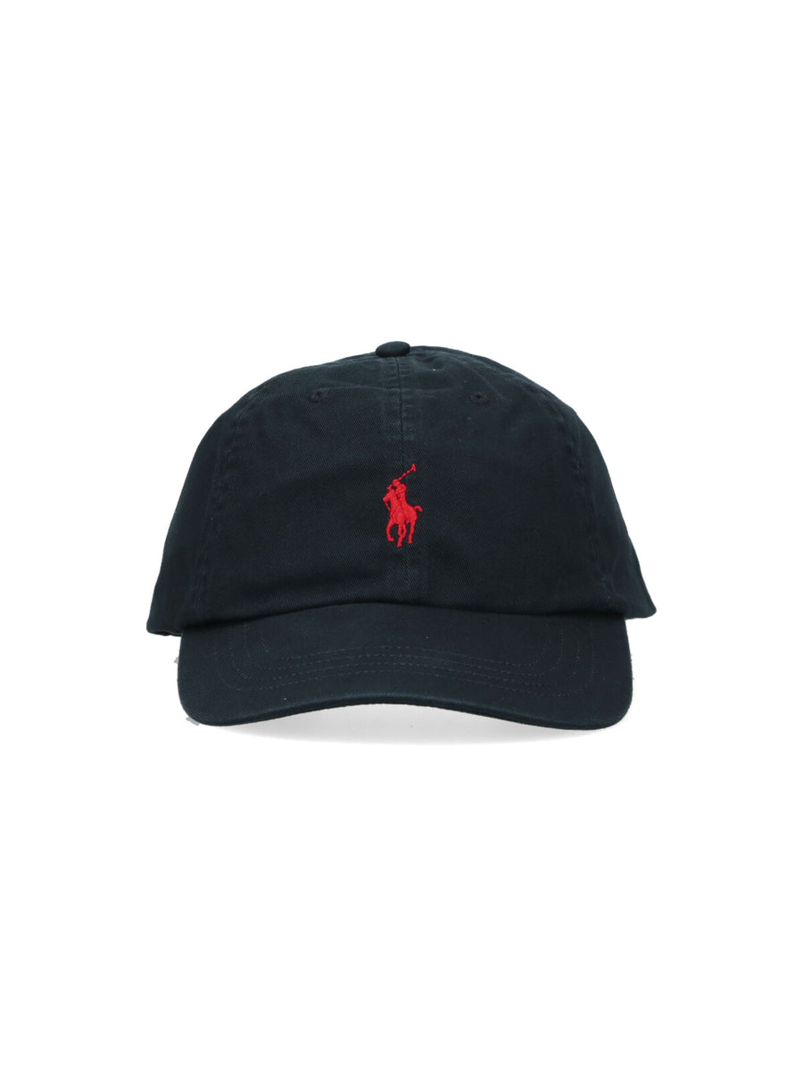 Polo Ralph Lauren 211 100% Cotton baseball cap in black