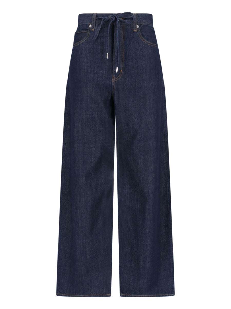 Frame 60% Cotton jeans in navy