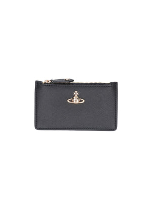 Vivienne Westwood 65% Polyurethane wallet in black