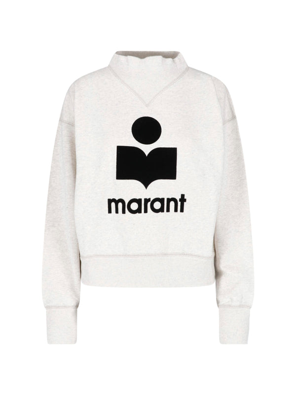 Marant Etoile 88% Cotton sweatshirt in white