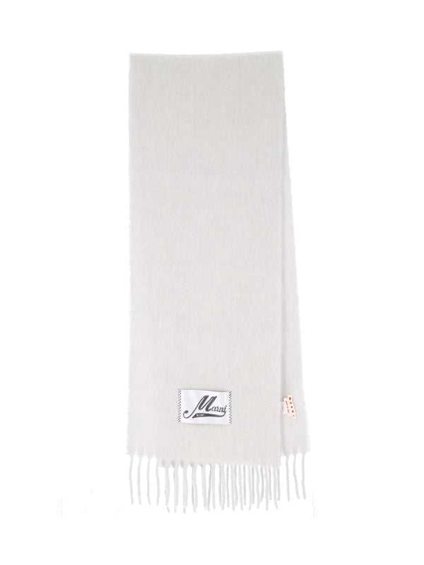 Marni 80% Alpaca scarf in gray