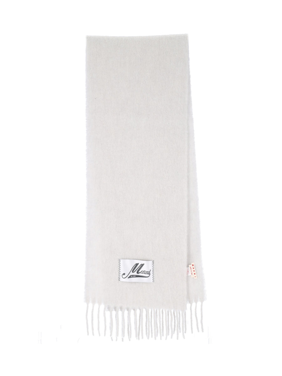 Marni 80% Alpaca scarf in gray