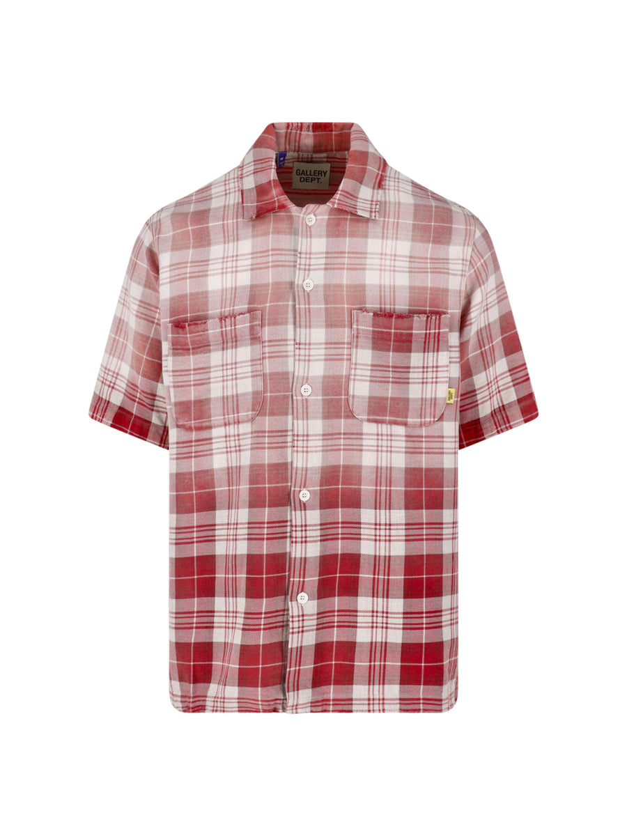 Gallery Dept 100% Cotton shirt in red