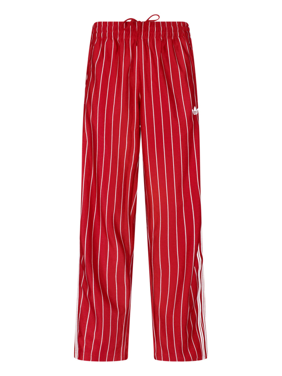 Adidas 100% Recycled Polyester trousers in red