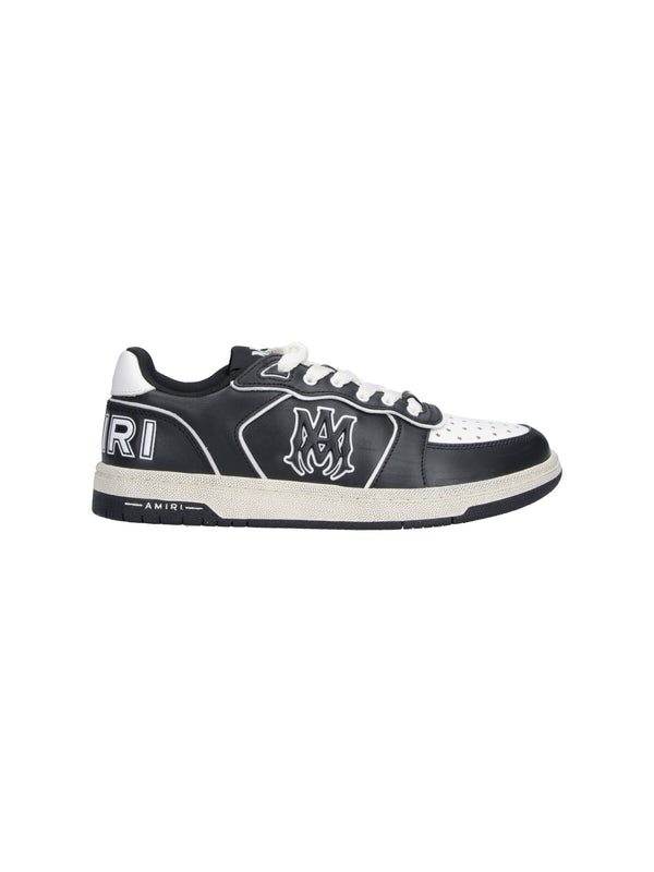 Amiri 100% leather sneaker in black