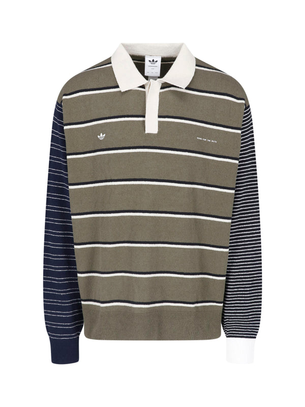 Adidas 78% Cotton polo in khaki