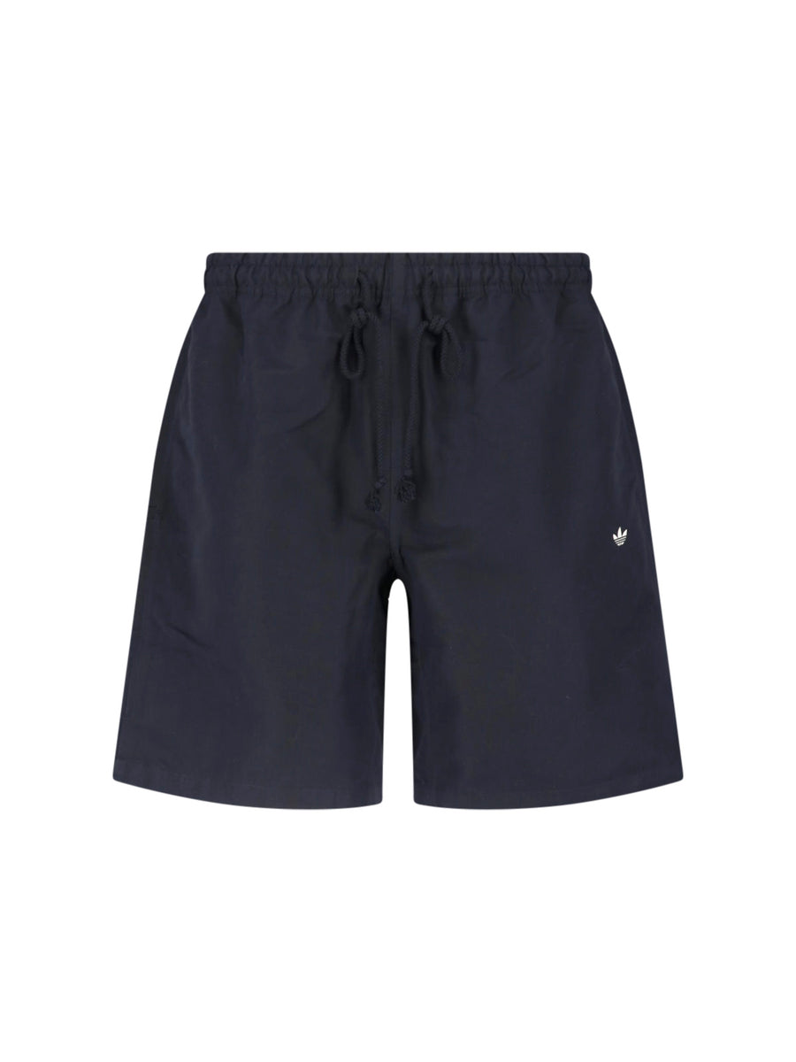 Adidas 100% Recycled Polyester shorts in black