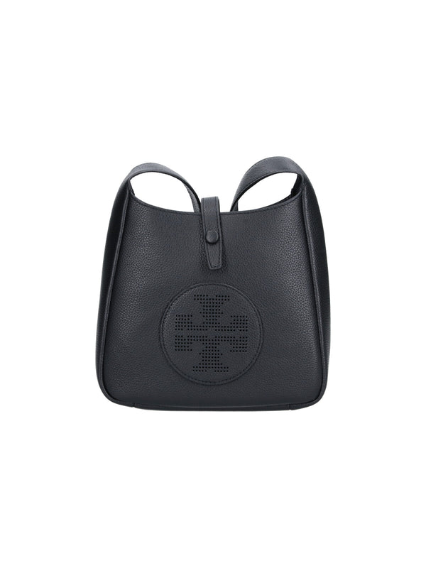 Tory Burch 100% Cow Leather shoulder bag in black