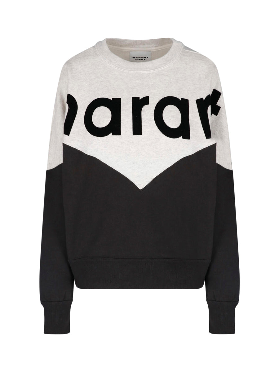 Marant Etoile 88% Cotton sweatshirt in black