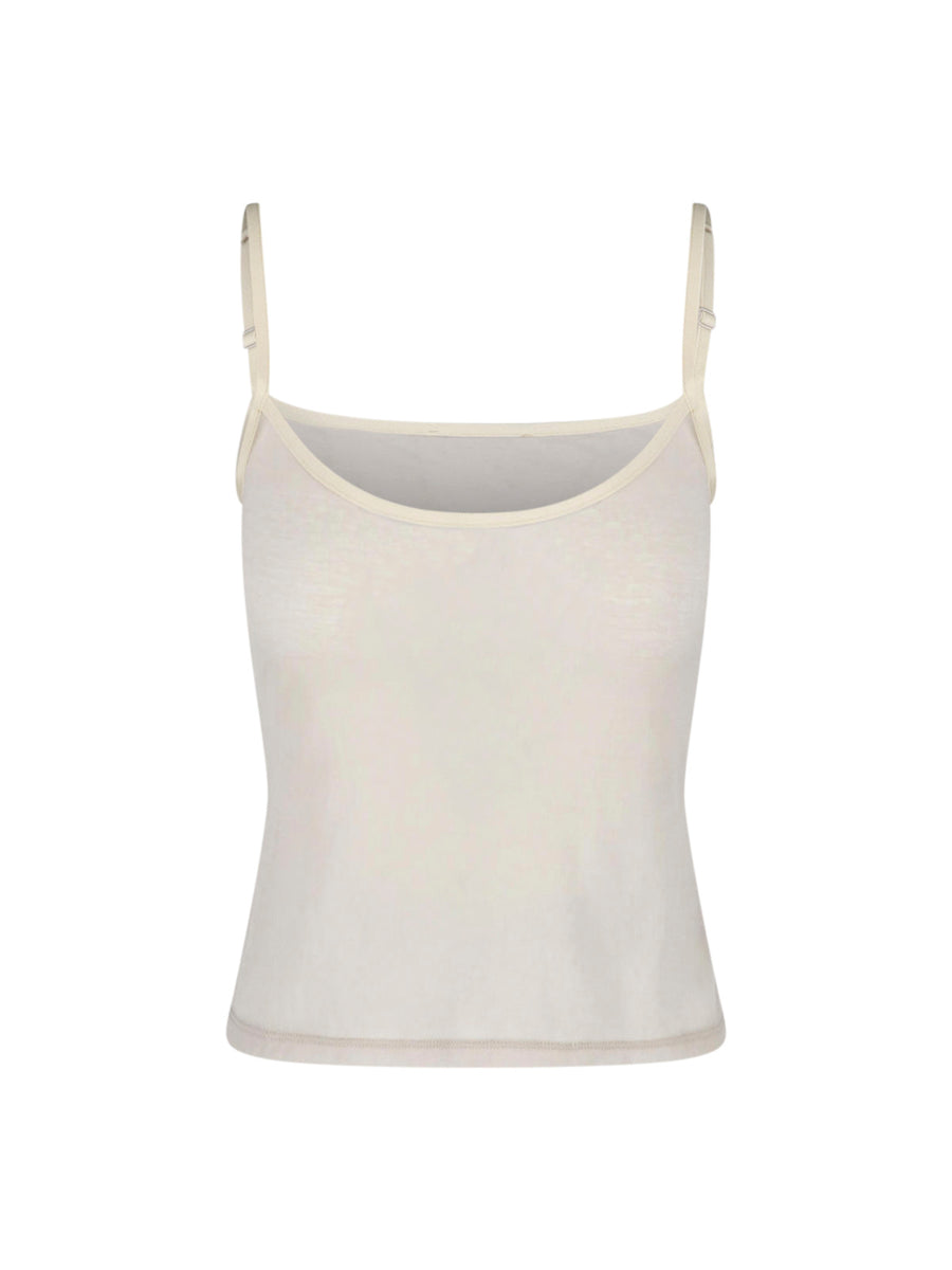 Paloma Wool 70% Organic Cotton tank top in beige