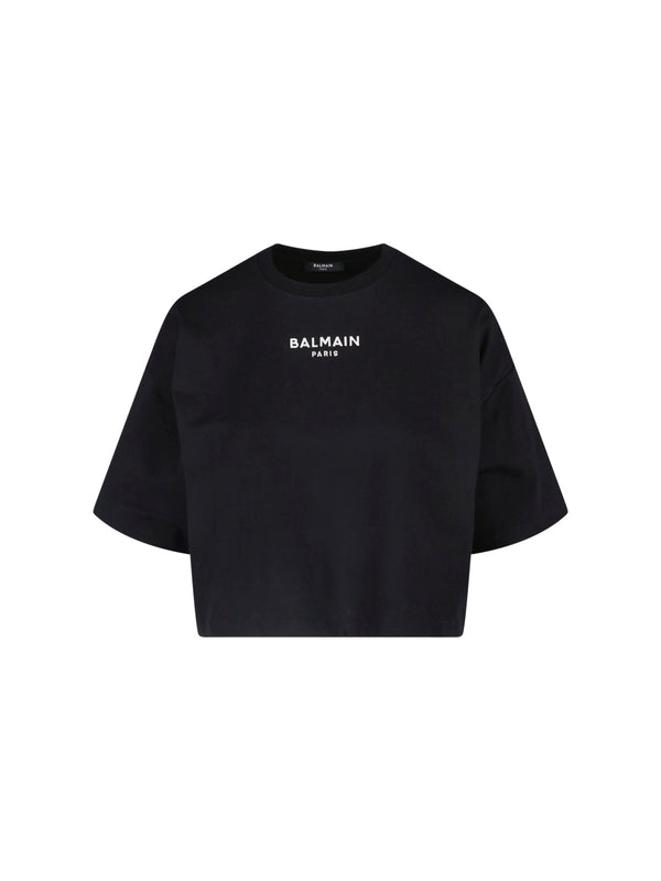 Balmain 100% Cotton t-shirt in black