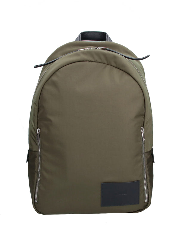 Jil Sander 97% Polyamide backpack in green