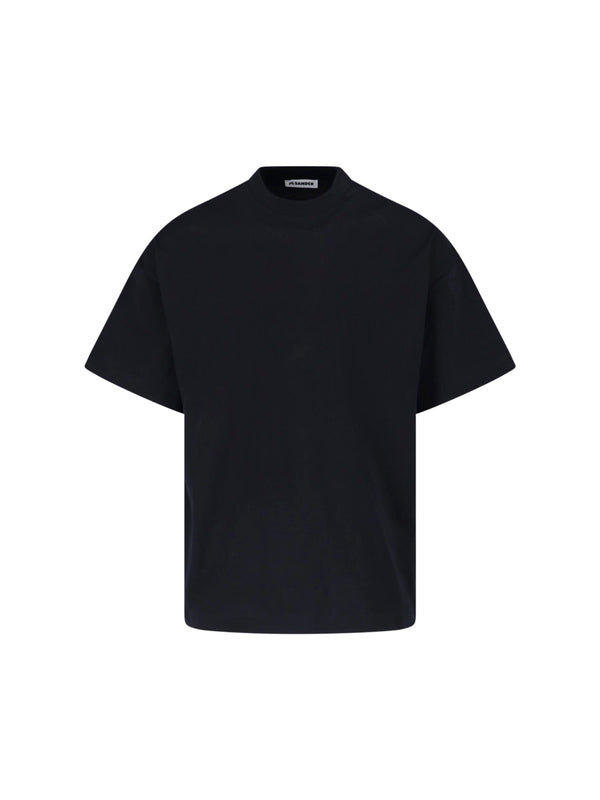 Jil Sander 100% Cotton t-shirt in black