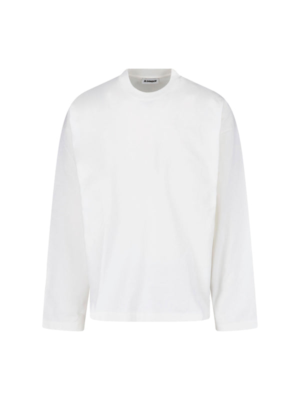 Jil Sander 100% Cotton t-shirt in white